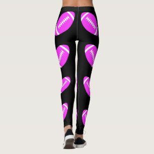 Rosa Fußball Powderpuff oder Rosa-heraus Leggings