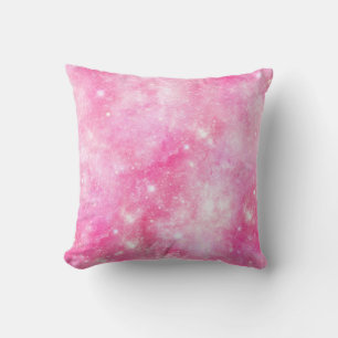Rosa Galaxie Universum Kissen