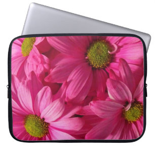 Rosa Gänseblümchen Laptopschutzhülle