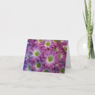 Rosa Gänseblümchen Notecards Karte