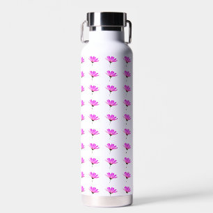 Rosa Gänseblümchen  Trinkflasche