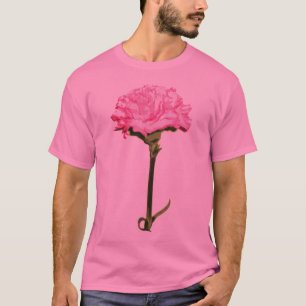 Rosa Gartennelke T-Shirt