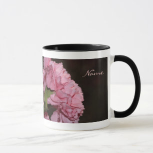 Rosa Gartennelke Tasse