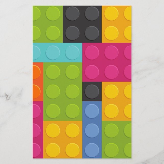 rosa Gebäude Briefpapier (Vorderseite)