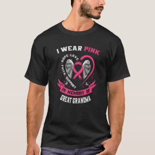 Rosa Gedächtnisverlust großer Oma-Brustkrebs T-Shirt