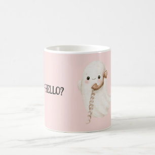 Rosa Geist Hallo Telefon Kaffeetasse