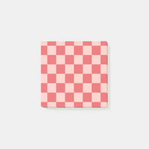 Rosa Gelb Minimalistische Retrofemine Post-it Klebezettel