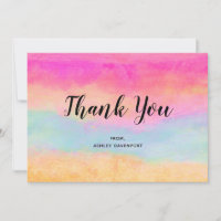 Rosa Gelbe Regenbogen Abstrakte Streifen