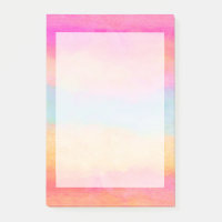 Rosa Gelbe Regenbogen Abstrakte Streifen