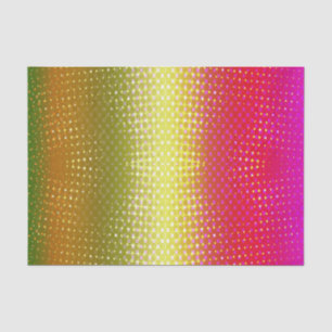 Rosa Gelber Glitzer Seidenpapier