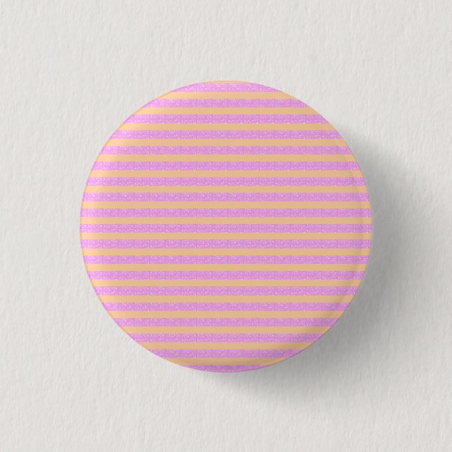 Rosa Geometrisch  Button (Vorderseite)