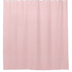 Rosa geometrisches Muster mit modernem Abstract Duschvorhang