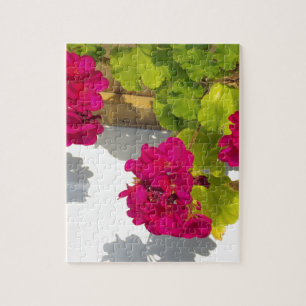 Rosa Geranium Puzzle