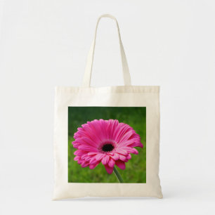 Rosa Gerbera-Gänseblümchen Tragetasche