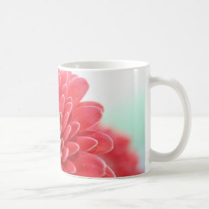 Rosa Gerbera Kaffeetasse