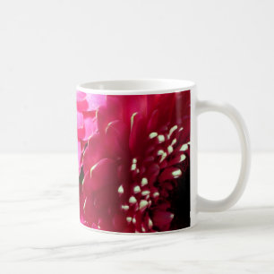 Rosa Gerberas Tasse