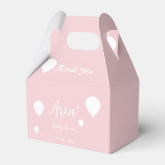 Rosa Geschenkboxen für Baby Shower Geschenkschachtel