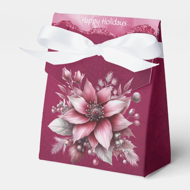 Rosa Geschenkboxen Geschenkschachtel (Vorderseite)