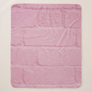 ROSA GESTRICHENE ZIEGELWAND SHERPADECKE