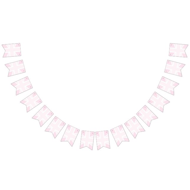 Rosa Gewerkschafts-Jack-Flaggen-Flagge Wimpelkette (Alle)