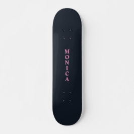 Rosa Gewohnheit der tiefen Marine Skateboard