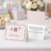 Rosa Gingham Baby Q Wäscheleine Grill Würdigung