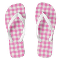 Rosa Gingham-Kariert Cottagecore