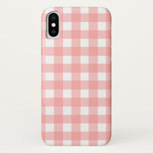 Rosa Gingham Karo Pattern Case-Mate iPhone Hülle