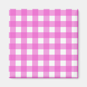 Rosa Gingham Magnet