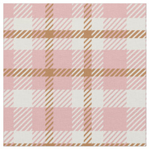 Rosa Gingham-Tartan-Büffelkariert Sommer-Picknick Stoff