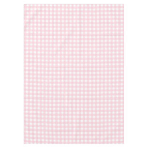 Rosa Gingham Tischdecke