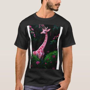 Rosa Giraffe 1 T-Shirt