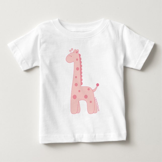 Rosa Giraffe Shirt (Vorderseite)