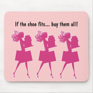 Rosa Girly lustiges Mousepads