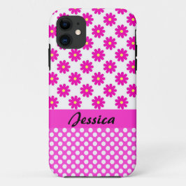 Rosa Girly Namenskinder Case-Mate iPhone Hülle