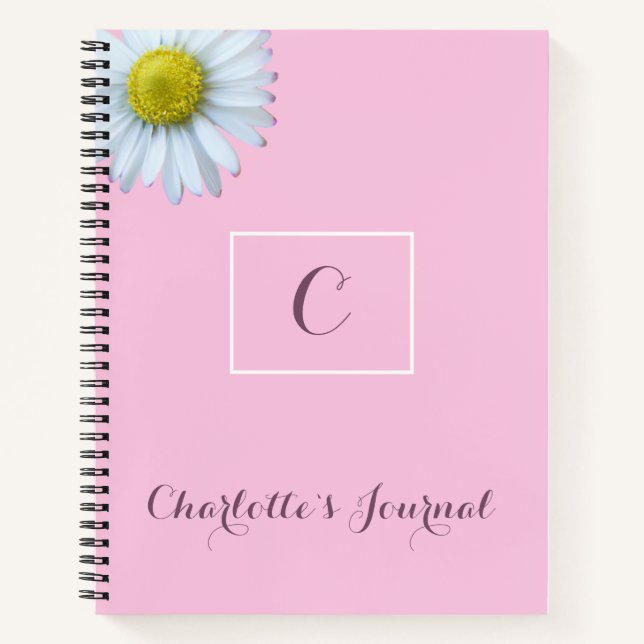 Rosa Girly Notizbuch (Vorderseite)