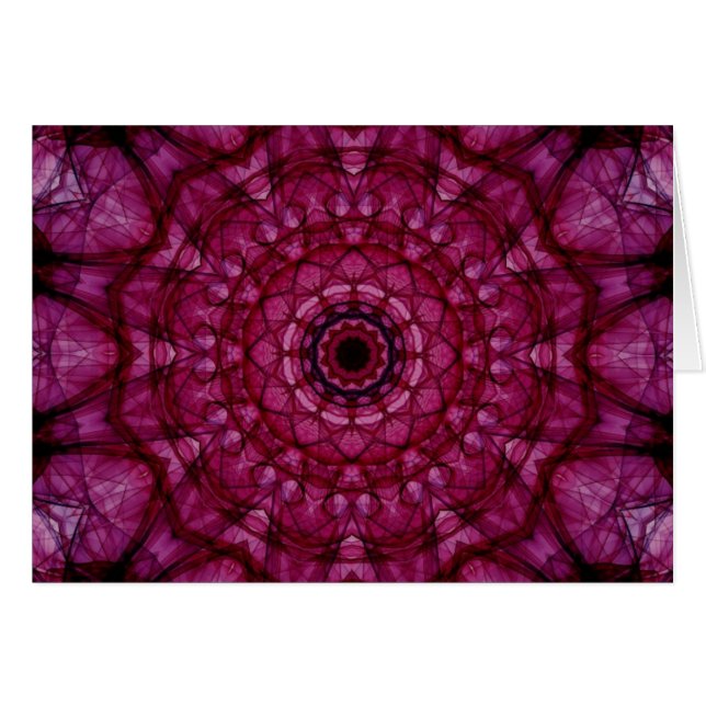 Rosa Glasdecke (Vorderseite (Horizontal))