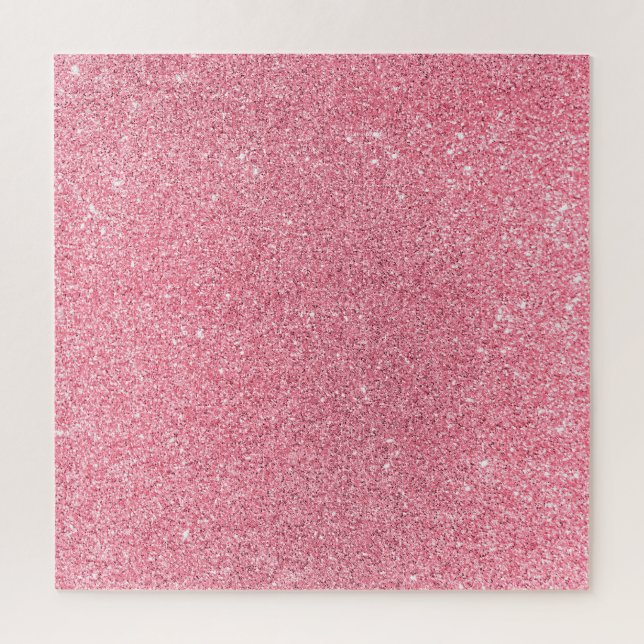 Rosa Glitzer, abstrakte Weihnachtsstruktur. Puzzle (Vertikal)