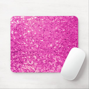 Rosa Glitzer Blende Mousepad