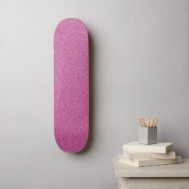 Rosa Glitzer, Funkelnd, Glitzer Hintergrund Skateboard