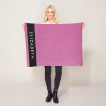 Rosa Glitzer, Hintergrund des Glitzer, Ihr Name