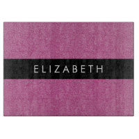 Rosa Glitzer, Hintergrund des Glitzer, Ihr Name