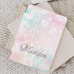 Rosa Glitzer Hübsch Bokeh-Muster iPad Mini Hülle<br><div class="desc">Personalisieren Sie dieses hübsche rosa Glitzer-Muster einfach mit Ihrem individuelle Name und/oder Monogramm.</div>