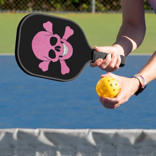 Rosa Glitzer Pickleball Schläger (InSitu)
