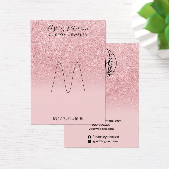 Rosa Glitzer Regenbogenschmuckverkleidung (Schreibtisch)