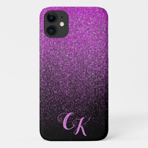 Rosa Glitzer Shimmer Personalisiert Handy Case