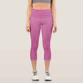 Rosa Glitzer, Sparkle, Hintergrund des Glitzer Capri Leggings