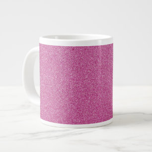 Rosa Glitzer, Sparkle, Hintergrund des Glitzer Jumbo-Tasse