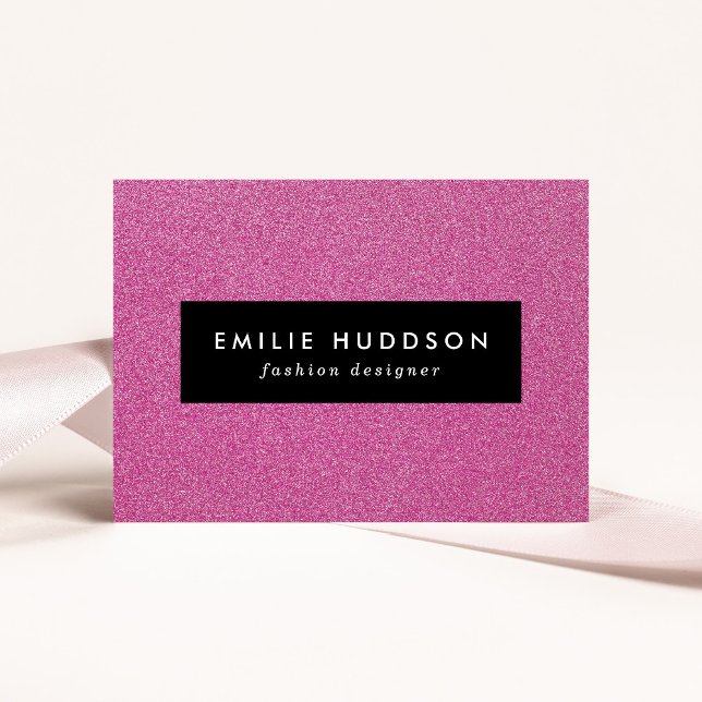 Rosa Glitzer, Sparkle, Hintergrund des Glitzer Visitenkarte (Von Creator hochgeladen)