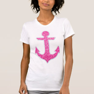 rosa Glitzer T-Shirt